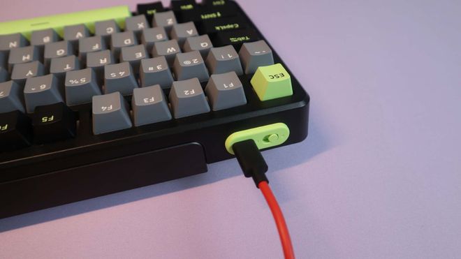 绿机械键盘测评：客制化与性价比的完美平衡开元棋牌试玩雷柏V700DIY-98黑灰(图3)